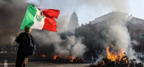 مظاهرات لوس انجلوس