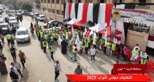 لجان الهرم تتزين بالناخبين مع الساعات الأولى لبدء التصويت