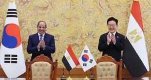 الرئيس السيسى: كوريا الجنوبية شريك مهم لمصر.. والعلاقات ستشهد نقلة نوعية