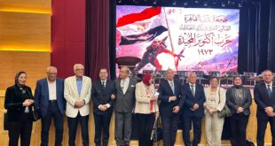 الصالون الثقافى للدكتور أحمد جمال الدين موسى يحتفل بالذكرى ال 53 لنصر أكتوبر .